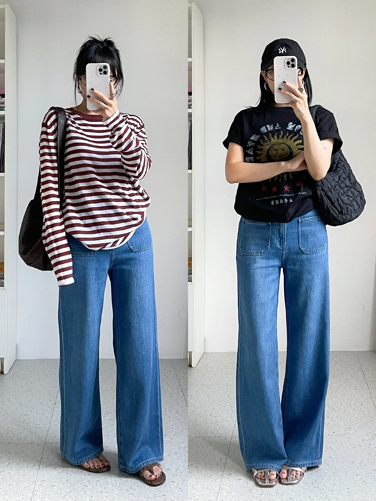 

Широкие джинсы DD для женщин, мягкие прямые брюки из легкого летнего денима, свободный крой, застежка на молнии на талии