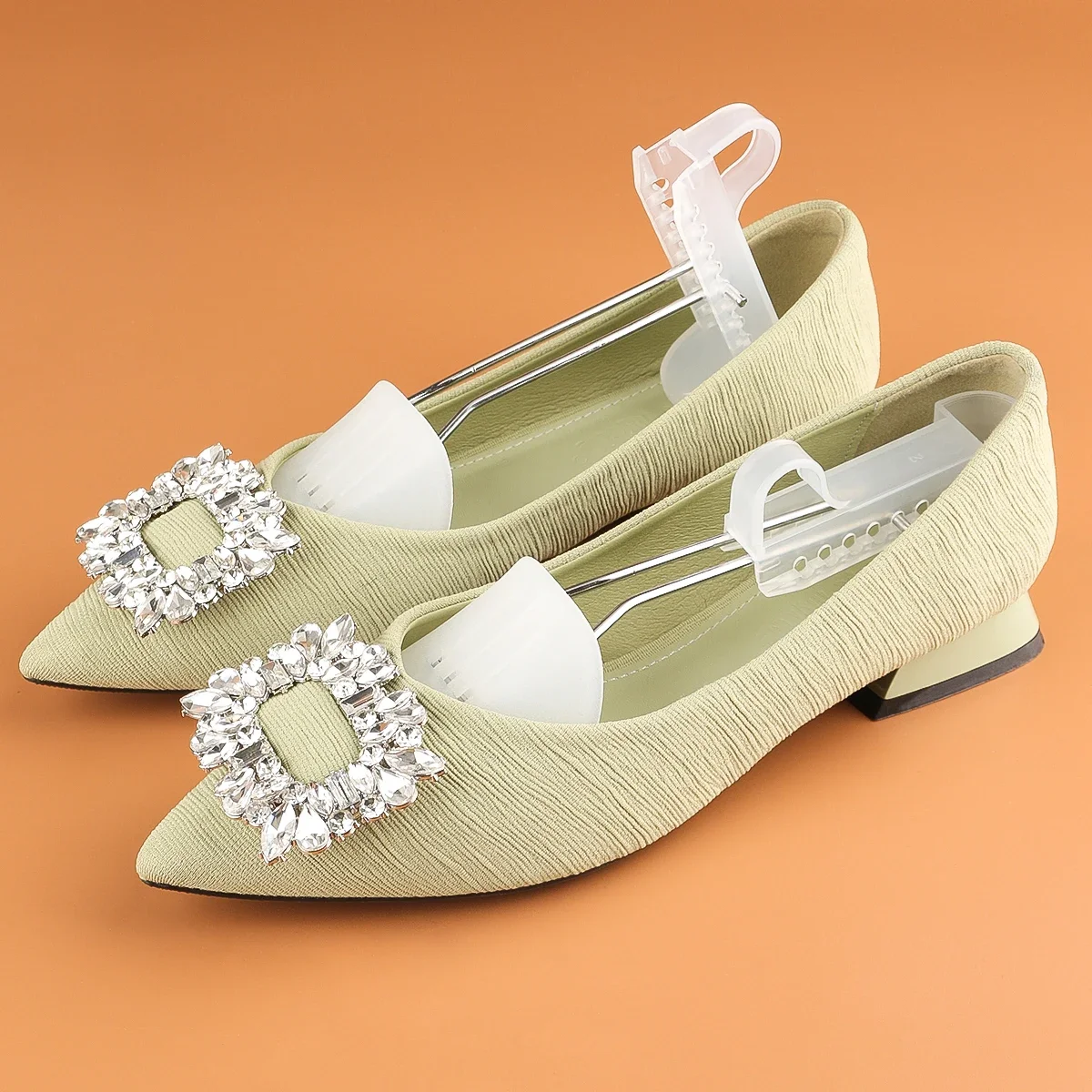 Для-женщин-и-мужчин-модная-черная-обувь-унисекс-новая-высокое-качество-1-пара-пластиковая-обувь-формирователь-дерева-регулируемые-носилки