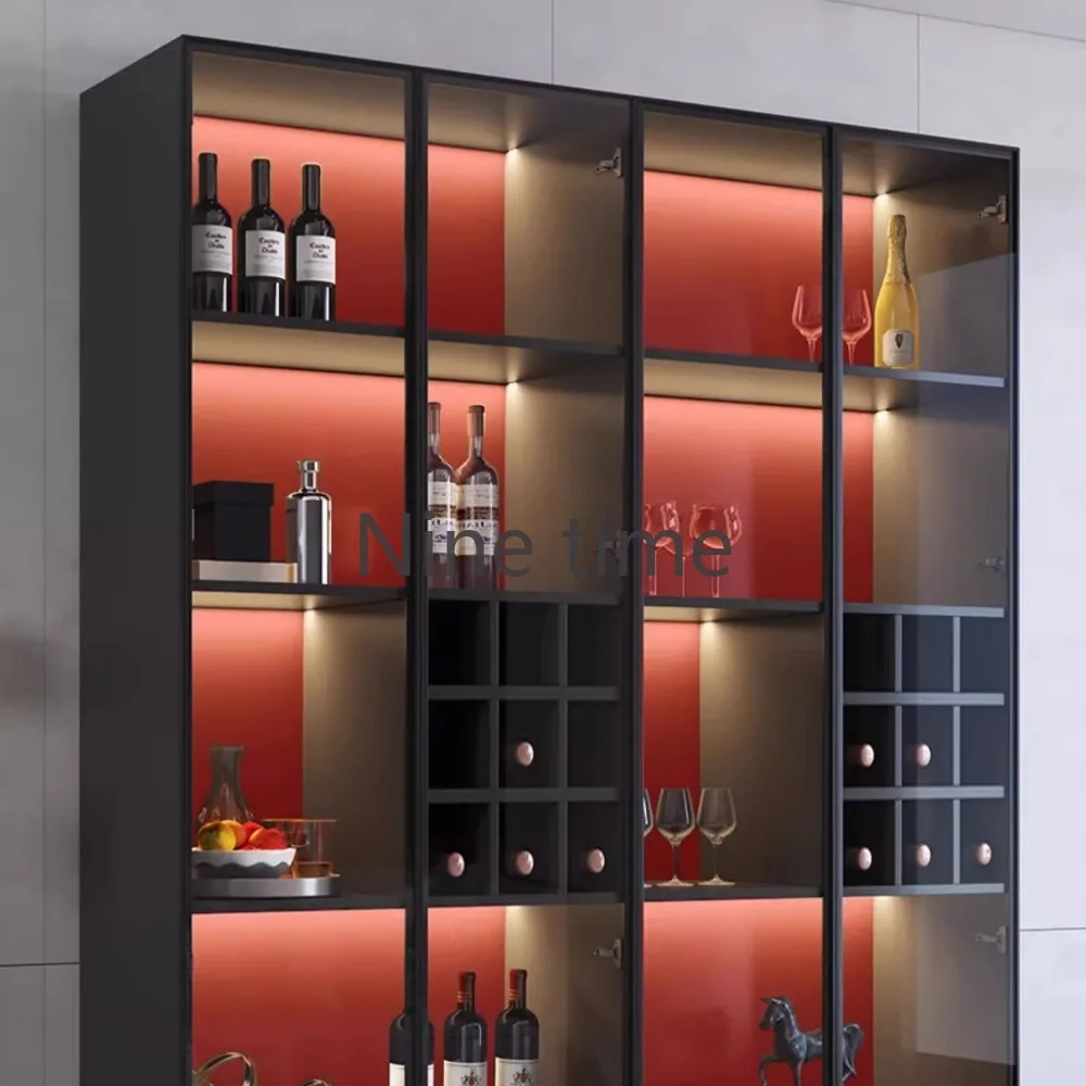 Drinks Cabinet Whiskey Showcase Bar Luxury Liquor Mini Wine Refrigerator Display Accessories Showcases Outdoor Kitchen Cabinets