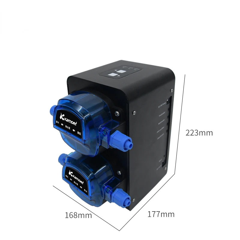 Kamoer X2SR WiFi Automatic Water Change Pump with Two Stepper Peristaltic Pumps for Aquarium (Phone Control and Long Lifetime)