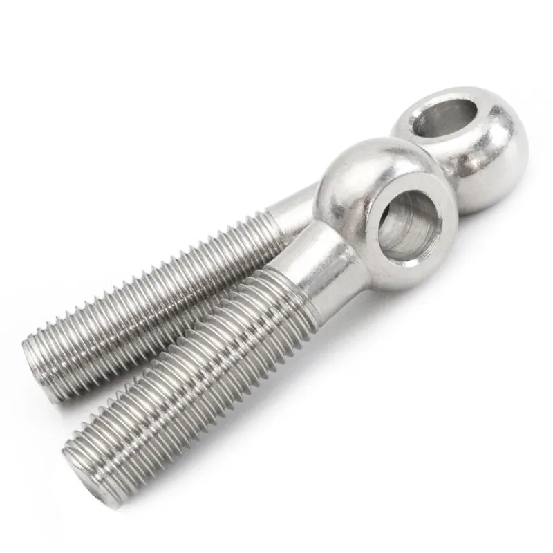 1-5 PCS GB798 304 Stainless Steel Ring Link Bolt Fisheye Eye Slip Hole Screw M5 M6 M8 M10 M12 M16