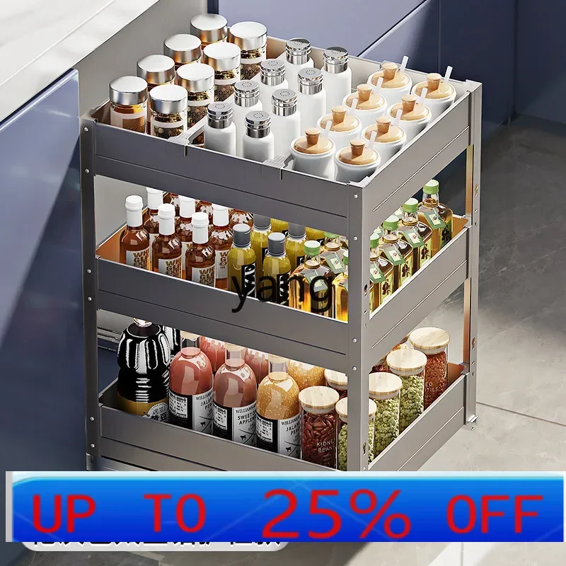 

LH Kitchen Cabinet Extremely Narrow Cabinet Drawer Type Small Size Cabinet Pull-out Storage