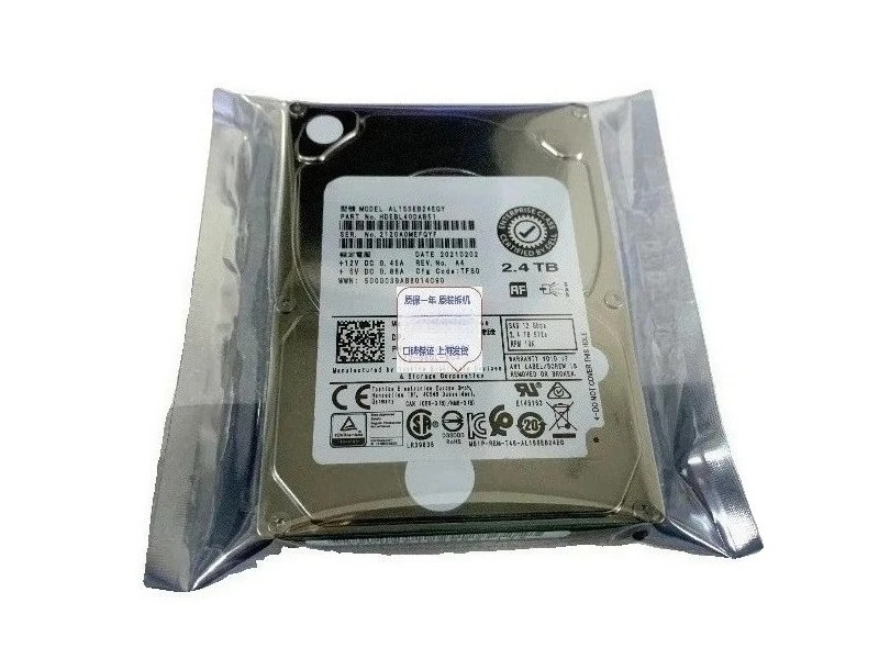 

Used 2.4T SAS 10K 2.5 inch, server hard disk AL15SEB24EQY 0F9NWJ