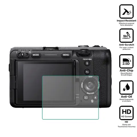 Film de Protection en verre trempé dur pour Sony FX30 FX30B ILME-FX30/FX30B, couvercle de Protection d'écran LCD, accessoires de Protection