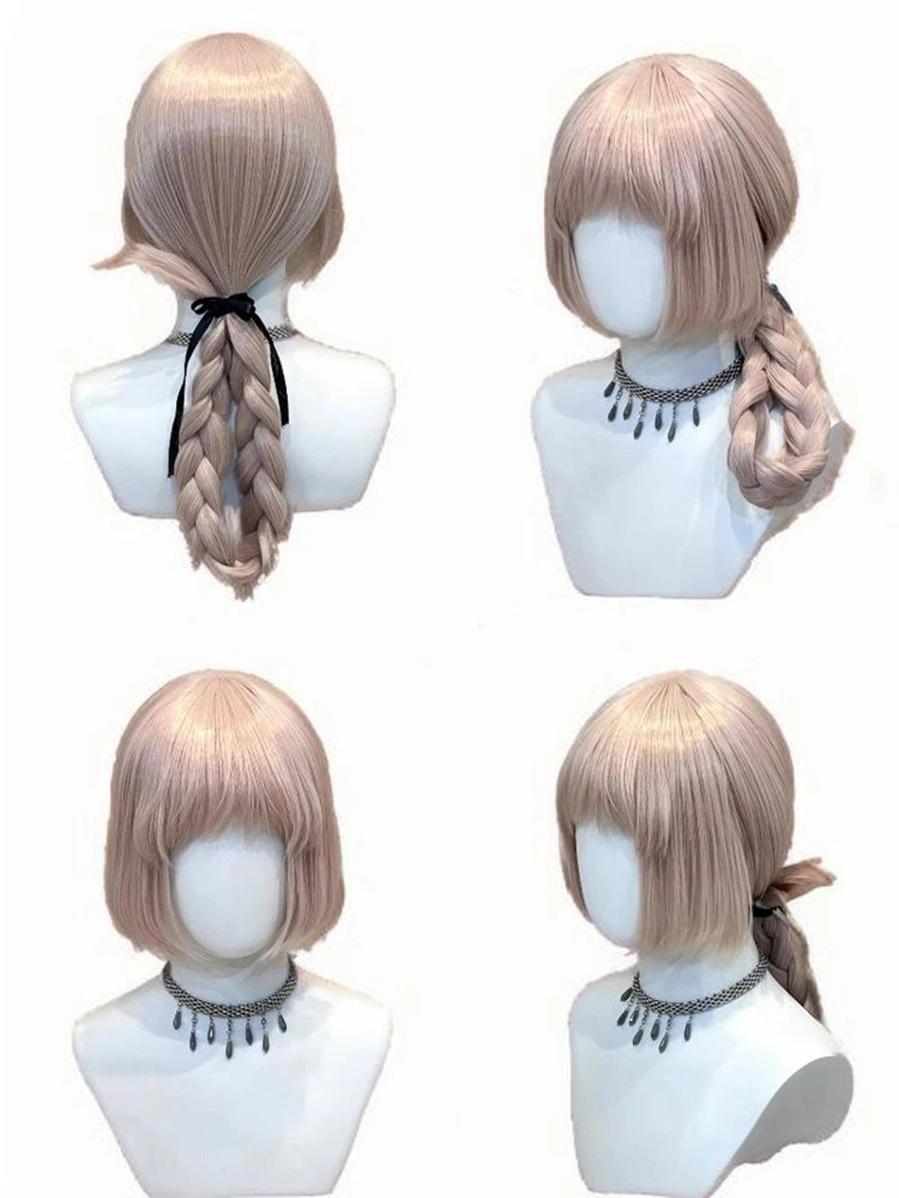 

Heat Resistant fiber Cos wigs Anime Cosplay Wig for Gabriel DropOut – Satania Styling wig