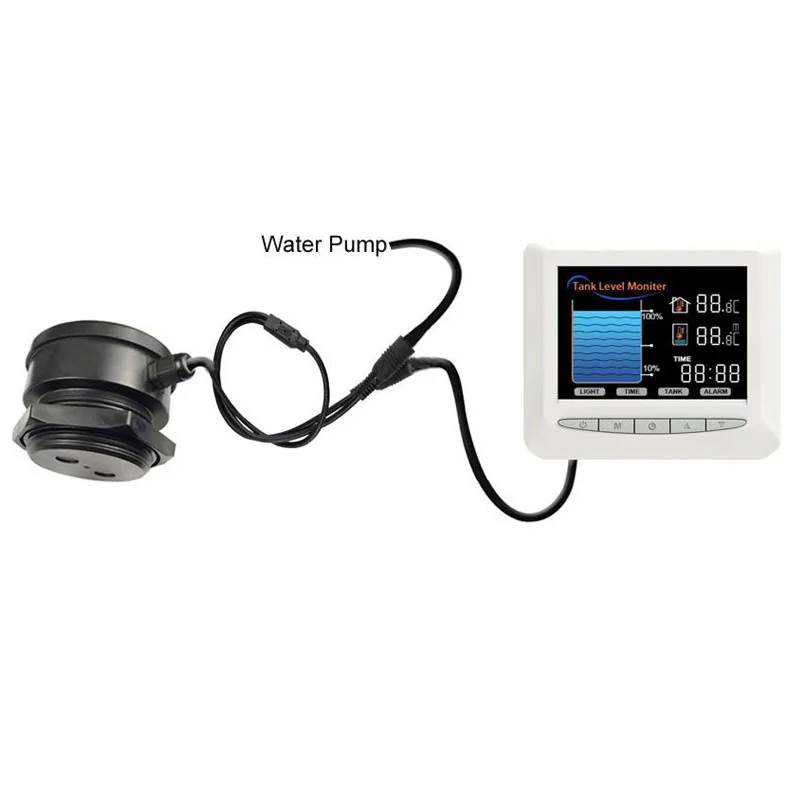 

Contactless Top Mounted Ultrasonic Liquid Level Indicator RS485 Continuously Ultrasonic Water Sensor