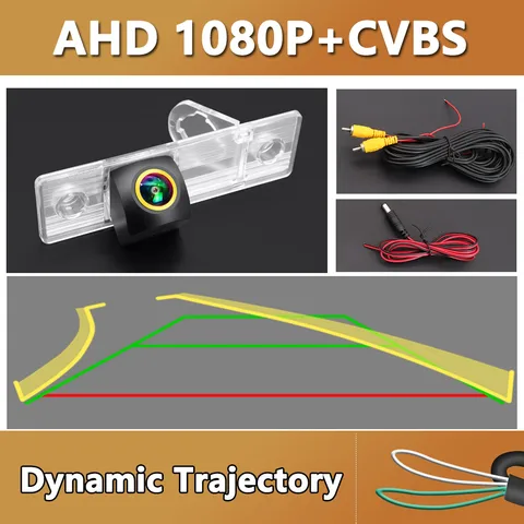 AHD 1080P динамическая траектория ночного видения HD автомобильная камера заднего вида для Chevrolet Cruze 2010 2011 2012 2013 2014 автомобиля