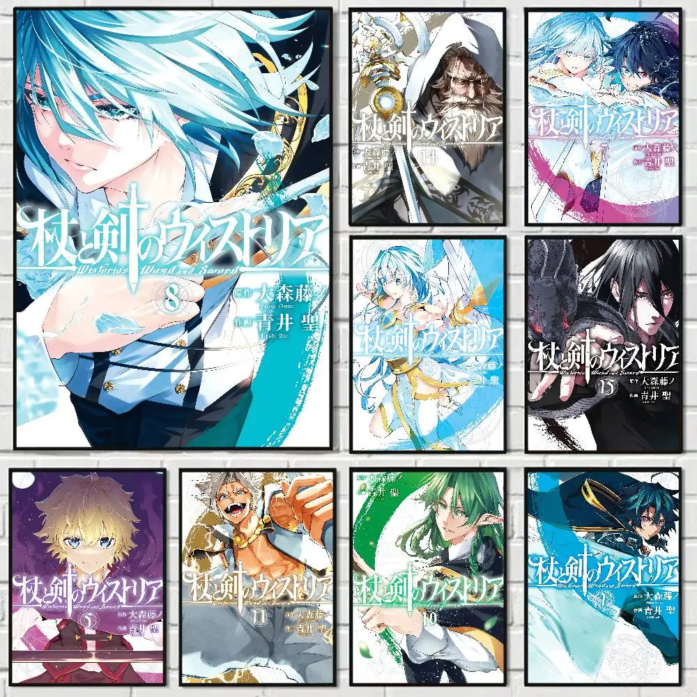 Anime Wistoria Wand And Sword Funny Cute Cartoon Posters Prints Canvas Painting Wall Art Picture Living Room Home Decor
