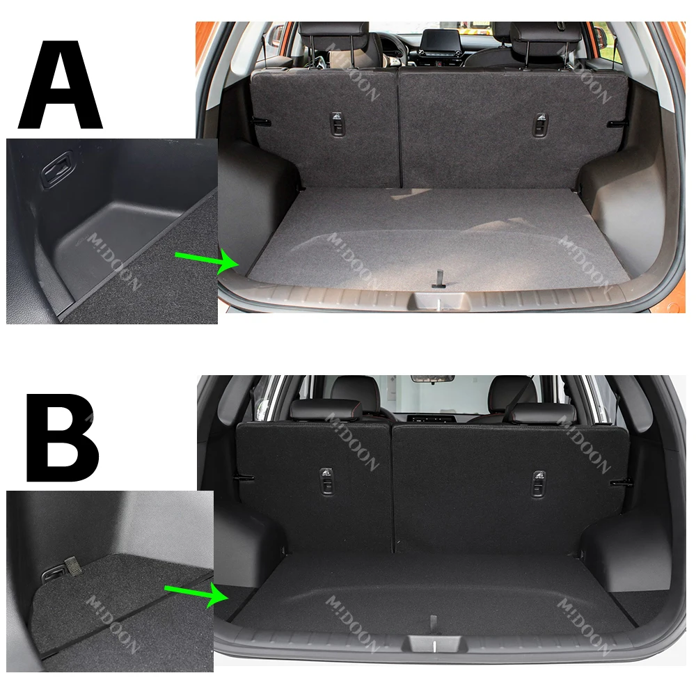 MIDOON For Kia sportage R 2018-2021 20 19 Auto Full Coverage Trunk Mat Car Protective Pad Cargo Liner Interior Accessories