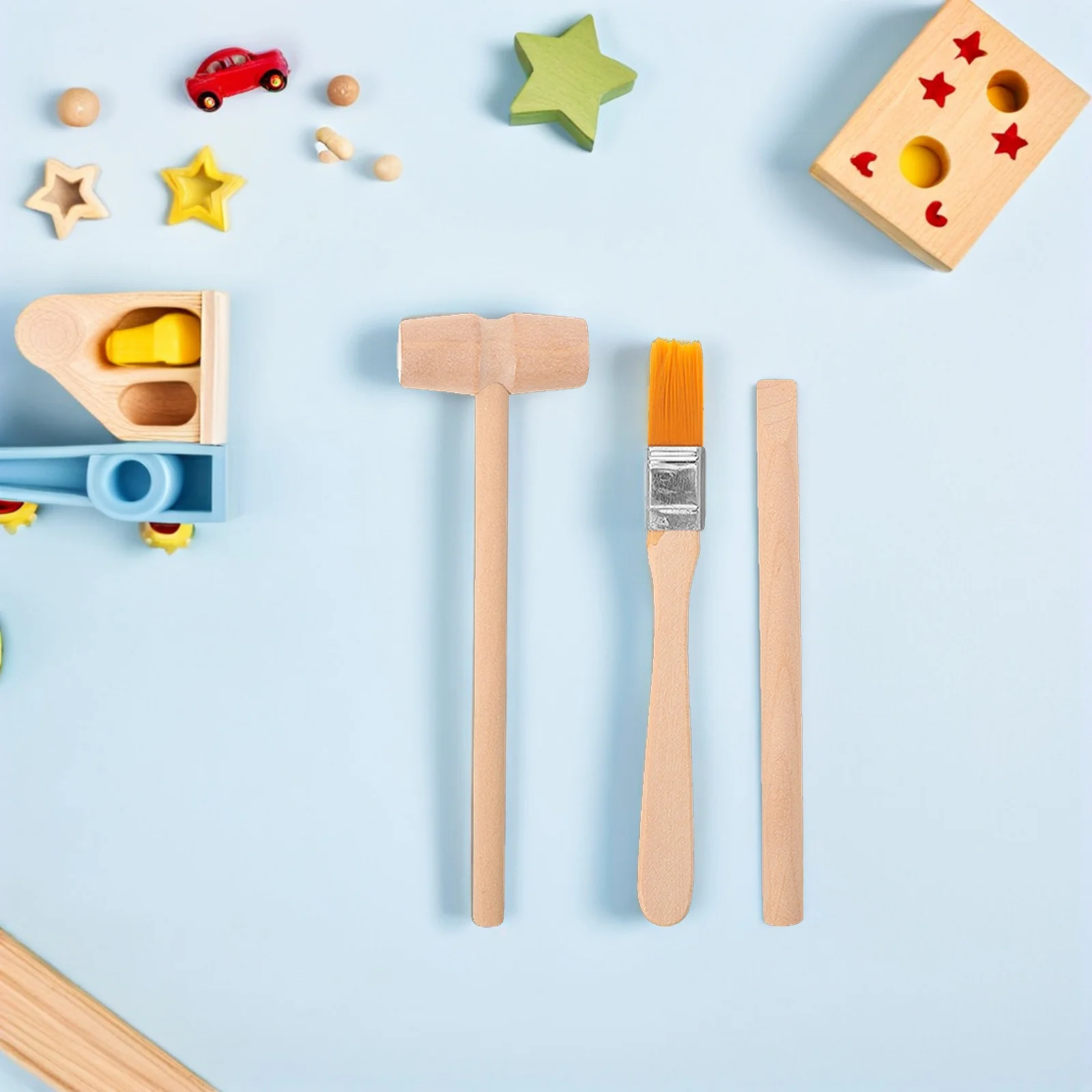 6-delige archeologische opgravingstoolkit Dinosaurus graafset Educatieve hamerborstelbeitel