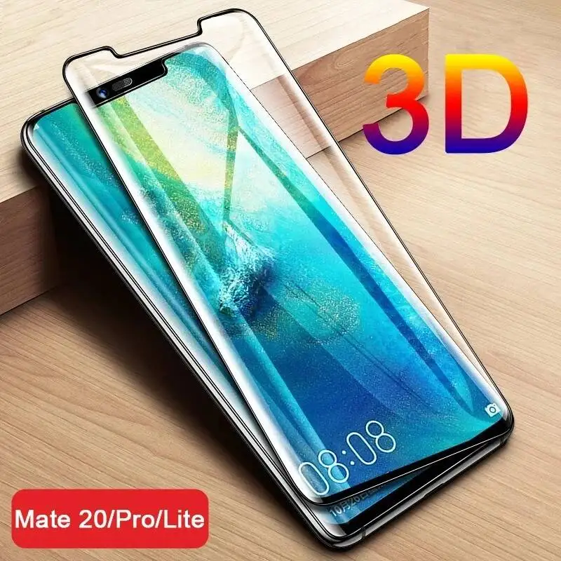 

3D Curved Tempered Glass For Huawei Pro Screen Protector On Mate 20 X Mate20 Lite 20X Mate20pro Mate20x Protective Film