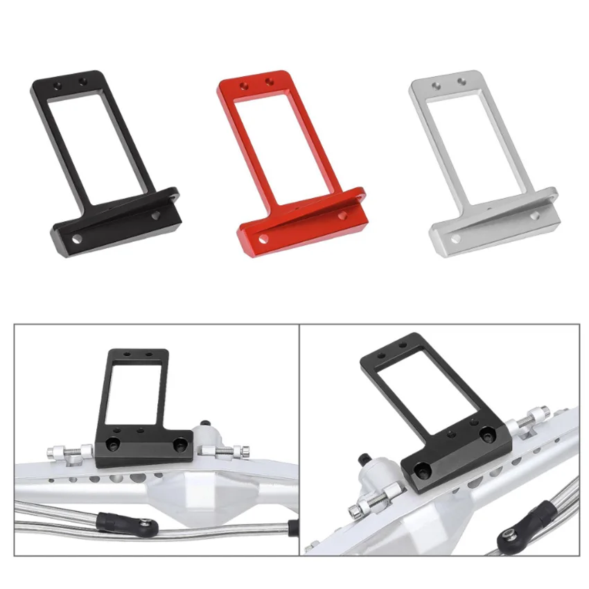 Para 1/10 Capra VP F9 montaje de aleación de aluminio eje compensado Servo montaje bajo centro de gravedad chasis Y25 RC accesorios de juguete ​