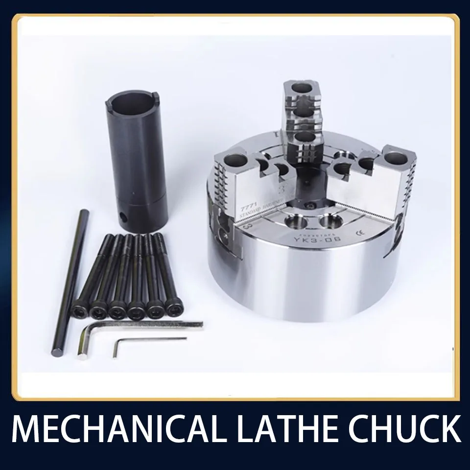 

CNC mechanical lathe chuck hollow three jaw hydraulic power chuck 5 inch 6 inch 8 inch 10 inch 12 inch chuck