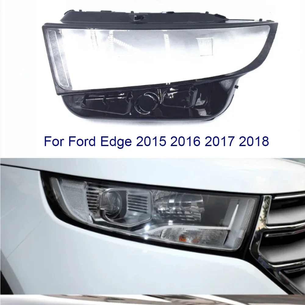 

Для Ford Edge 2015 2016 2017 2018 Автомобильная фара стекло оргстекло крышка объектива прозрачная фара оболочка автомобильные аксессуары