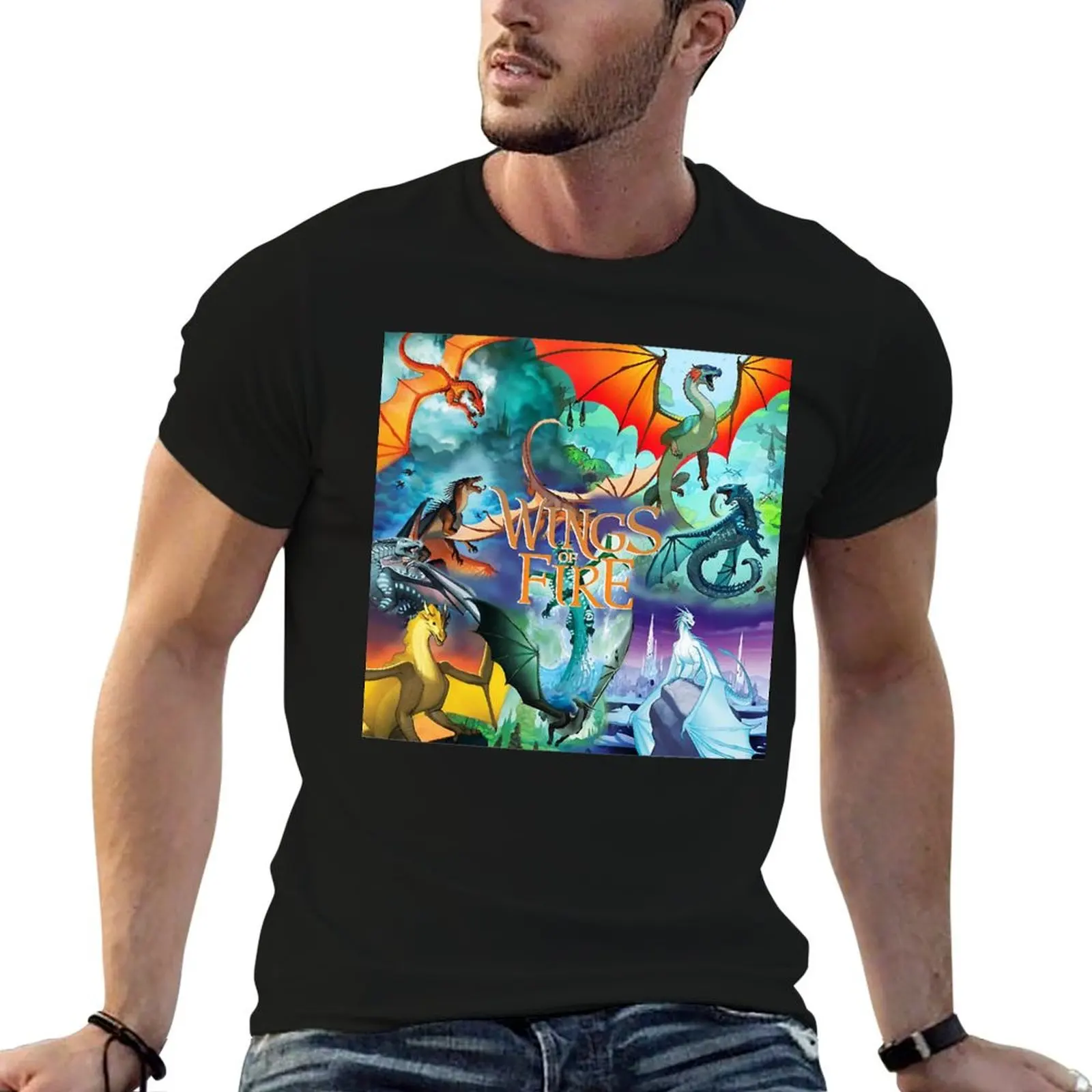 Wings Of Fire All Together T-Shirt Sun Block Outdoor T-Shirt