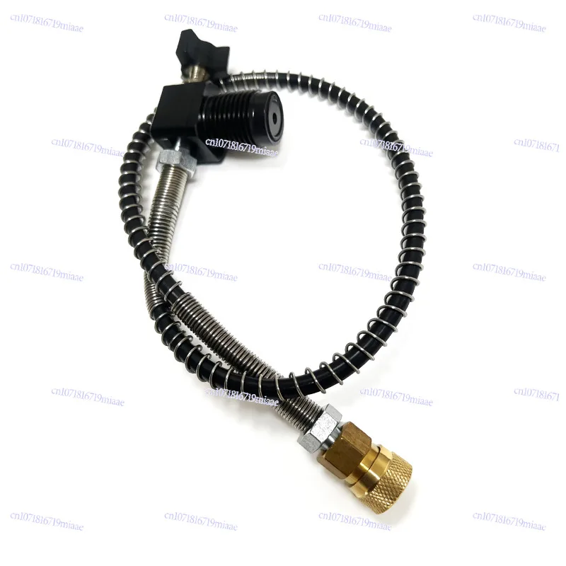 

Cross-border Outdoor Diving G5/8 Inflatable Adapter, Through-air Connector, Large To Small, Bottle Head Valve