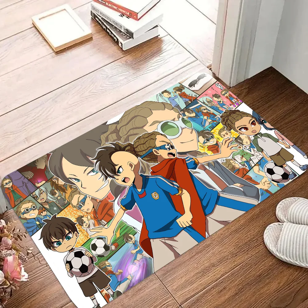 1PC Anime Inazuma Eleven Floor Mat Doormats Home Carpet Foot Mat Bathroom Absorbent Mats Anti-Slip Mats Home Decor