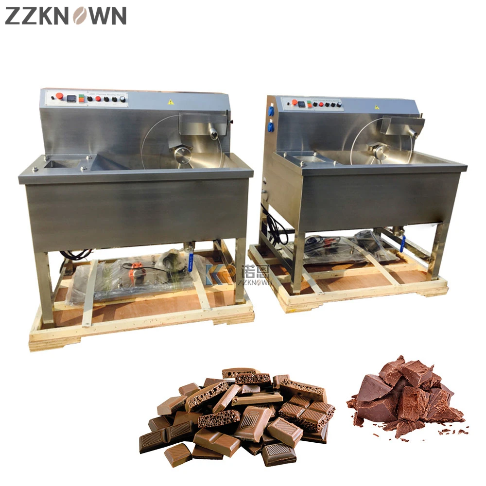 Chocolate Melting Pot Chocolate Melting Tempering Machine Commercial High Yield Big Single Boiler Pot Restaurant Coffee