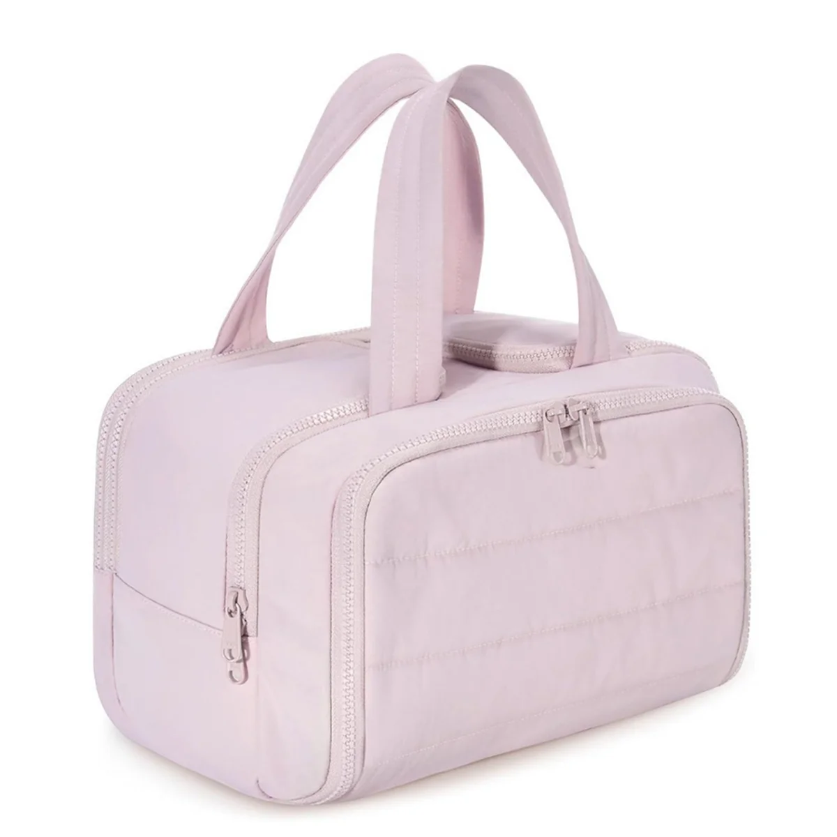 ABQR Travel Cosmetic Bag Large Capacity WideOpen Travel Cosmetic Bag Portable Storage Bag Organizer with for Traveling A