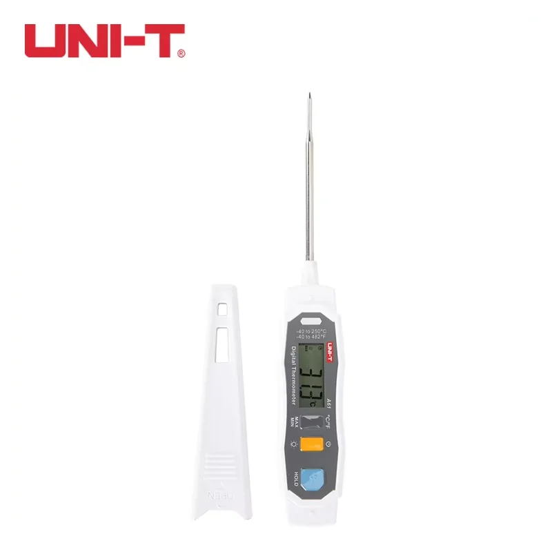 

UNI-T A61 Digital Probe Oven Thermometer LED Indication IP65 Water Oil Temperature Meter Probe For Food Cooking Kitchen BBQ