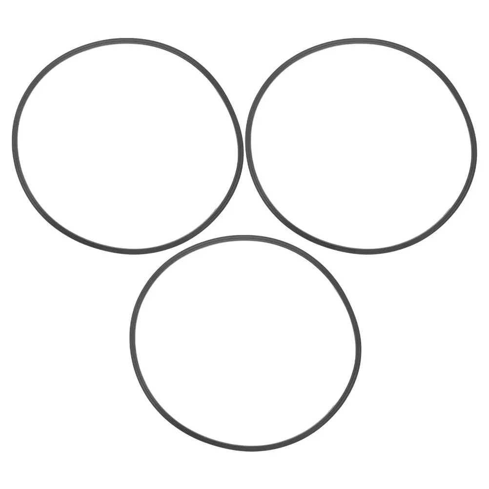 3pcs Bar Stool Base Ring Rubber Floor Protectors Non-Slip Round Foot Guard For Smooth Surfaces Furniture Legs Accessories