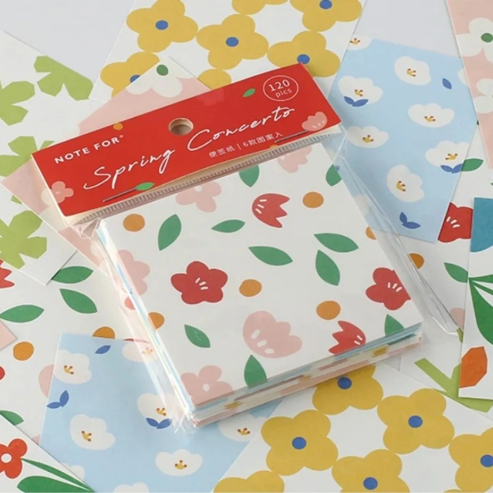 

Korean Paper Sticky Notes Small Scrapbooking Memo Pad Kawaii Notebooks Office Accessories