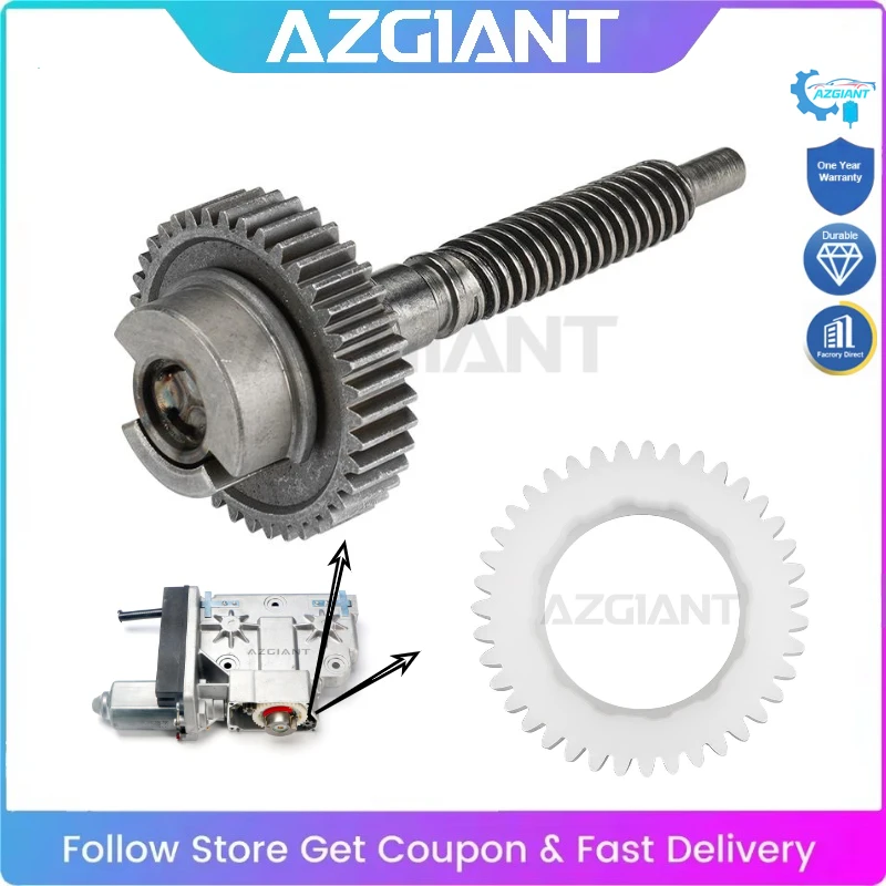 

AZGIANT for BMW 7 Series E65 E66 745i 750i 760i Auto Parking Brake 39T/40T Gear Actuator Repair Kit Car Handbrake Parts