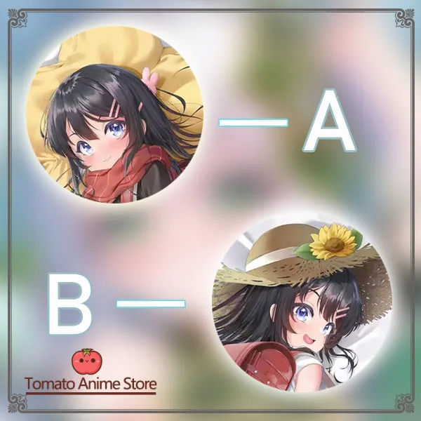 

little Sakurajima Mai Anime Game Dakimakura Hing Body PillowCase Cushion Otaku Bed Linings Xmas