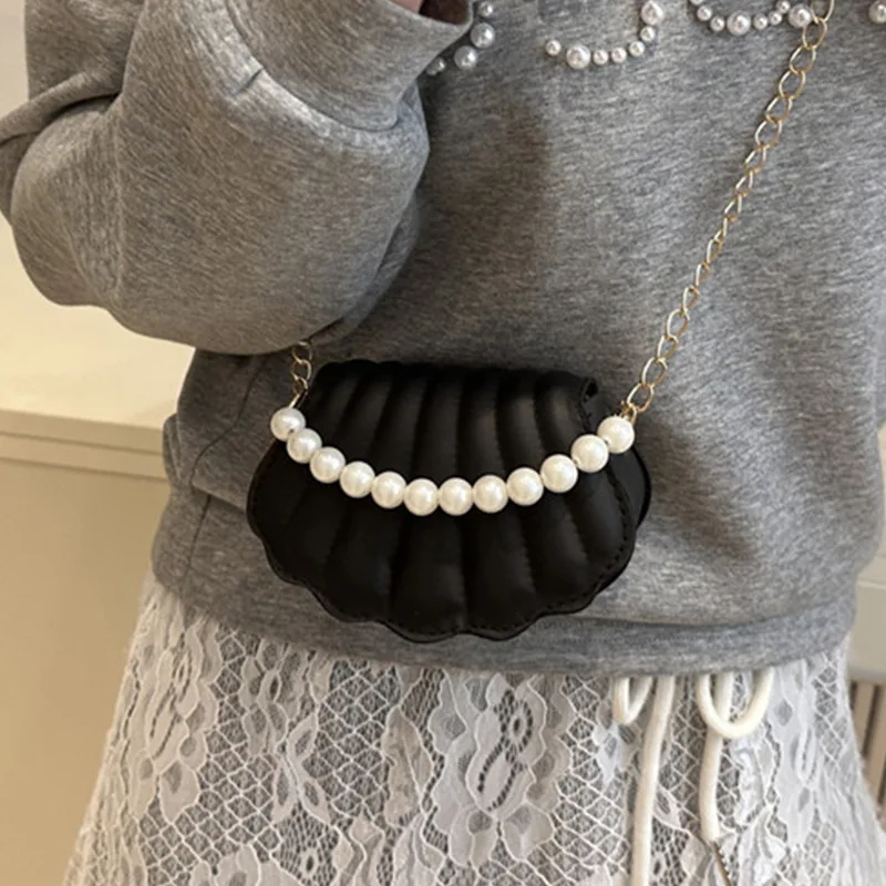 

Korean Version Shell Bag 2025 Summer New Bag, Women's Simple Shoulder Bag, Casual Commuting Crossbody Bag