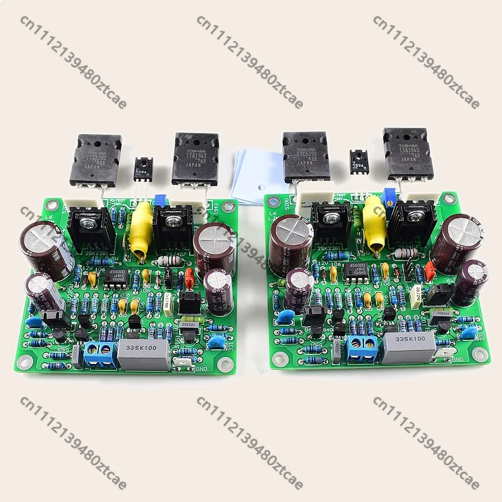 2pcs MOSFET Accuphase E210 Modified Version 150W 8 Ohm HiFi Audio Amplifier Finished Board DC 40V