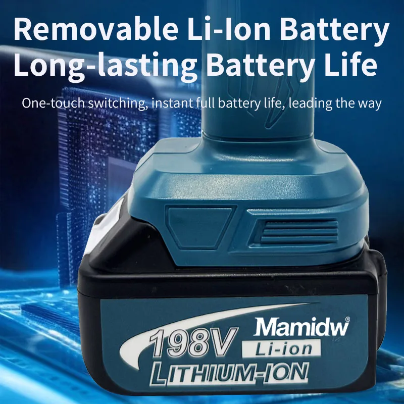 مكنسة كهربائية صغيرة للسيارة من Mamidw متعددة الوظائف لجمع الغبار أدوات كهربائية محمولة قابلة لإعادة الشحن لبطارية ماكيتا 18 فولت