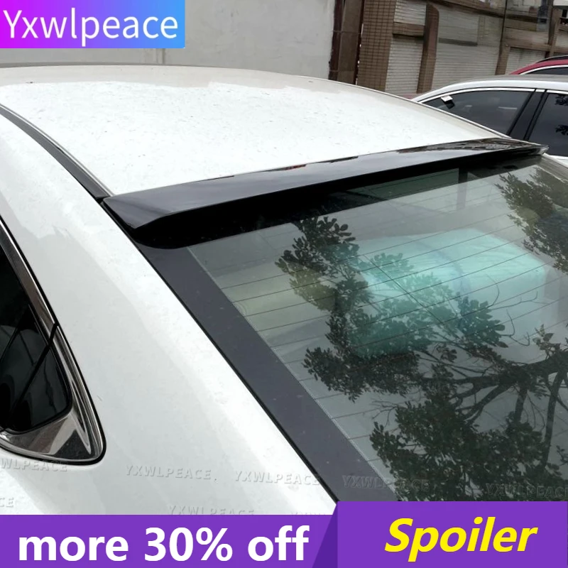 

For Mazda 6 Atenza Spoiler 2014-2019 ABS Plastic Unpainted Color Rear Window Roof Spoiler Wing Body Kit Accessories