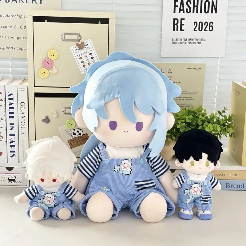 Urocze bawełniane ubranka dla lalek, śliniak, zestaw, motyw kosmosu, akcesoria dla lalek 10cm/20cm, ubrania dla lalek.