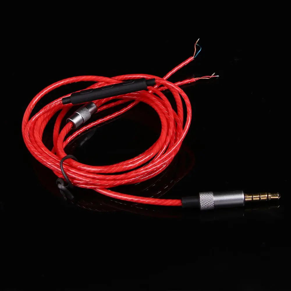 Repair Headphone Audio Wire Audio Controller Headset Line Audio Cable DIY Earphone Wire Earphone Repair Cable