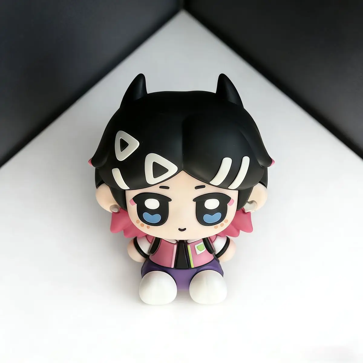 Ice Studio Valorant Clove Chibi Cat Figurine Mini 7cm One Sixth Scale Full Pvc Desktop Pc Case Decor For Game Collectors view 4