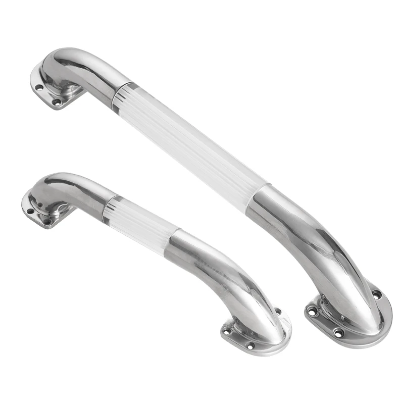 

LED Straight RV Door Handle 304 Stainless Steel RV Illuminated Handrail Accessories Door Entry Grab Bar Assist Handles for RVs