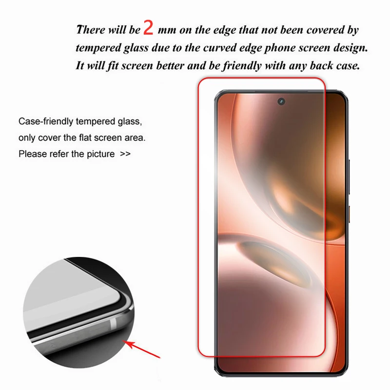Für Realme GT 7 Glas Voll Kleber Klar Screen Protector Für Realme GT 7T GT7 Gehärtetem Glas Für Realme GT 7 globale Objektiv Film – Detail 4