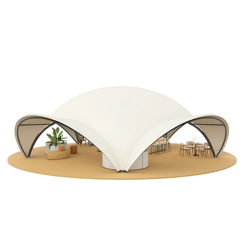 Outdoor tent large cloud canopy exhibition shading set up tent, outdoor camping party