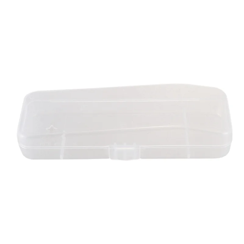 BAAN-4 Stuks Reizen Dubbele Rand Scheermes Opbergdoos Mannen Scheerapparaat Case Scheermes Accessoires Scheermes Houder Opslag Reizen Plastic Case