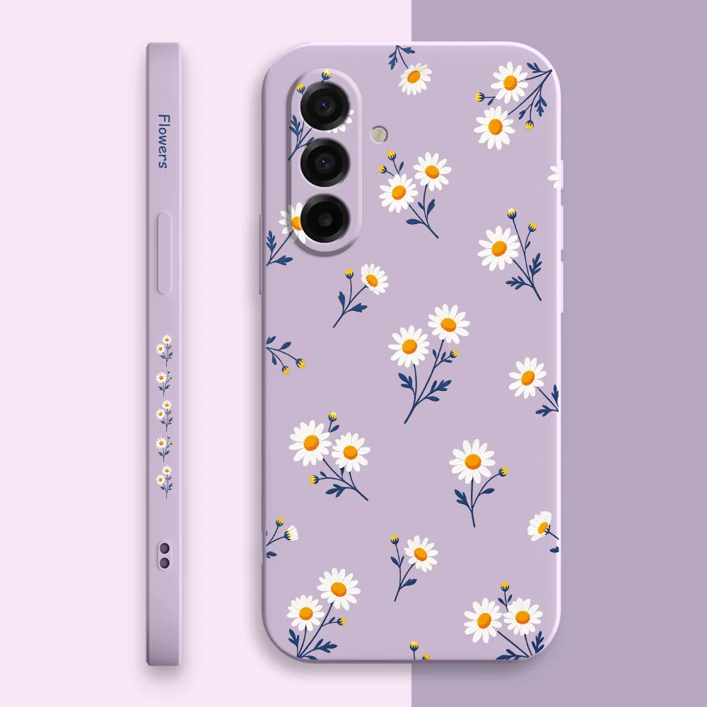 Blue Branch Phone Case For Samsung Galaxy A57 A37 A27 A17 A56 A36 A26 A16 A06 A55 A35 A25 A15 A05 A54 A34 A24 A14 Cover
