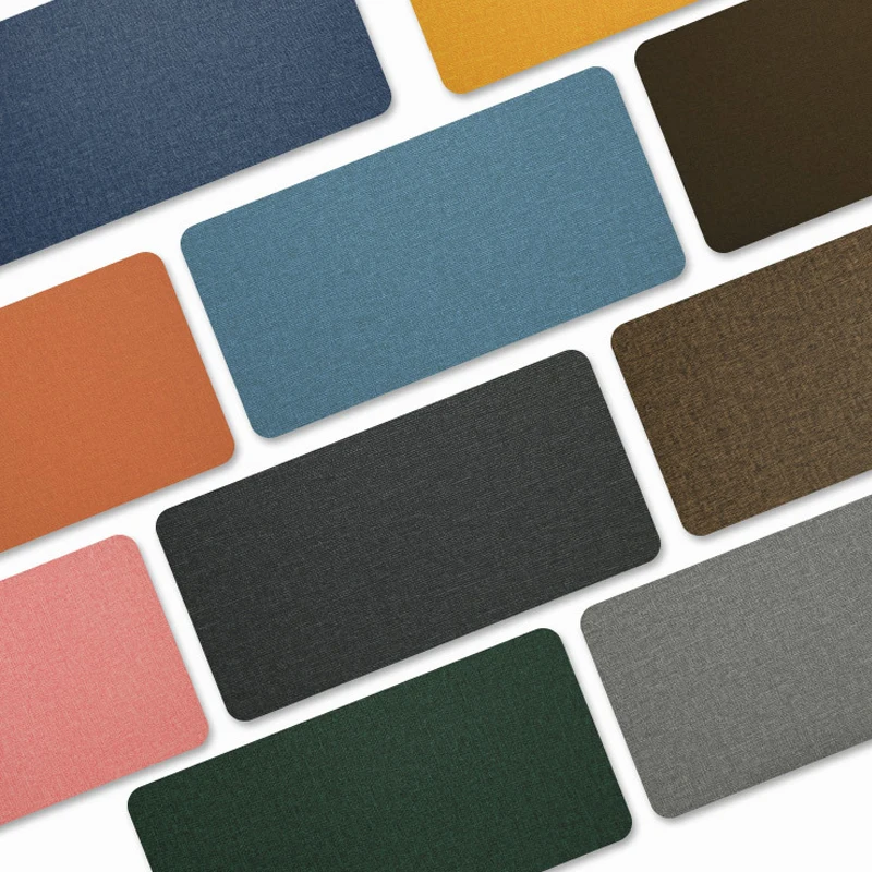 Double-Sided Leather Mouse Pad Portable Desktop Mat Water-Proof Non-Slip Desk Set Office Decoration Customizable Size