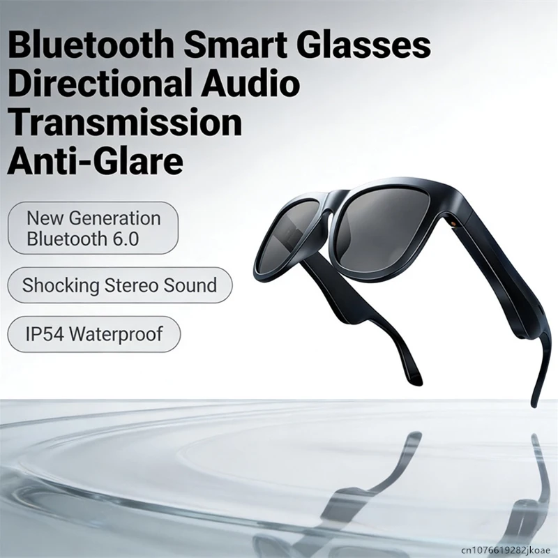 Nuevas Gafas Inteligentes OVO-1 con Auriculares Inalámbricos Bluetooth 6.0, Auriculares Deportivos para Exteriores, Micrófono HD, Auriculares para Llamadas