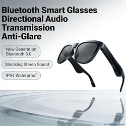New OVO-1 Smart Glasses Headphone Wireless Bluetooth 6.0 Sunglasses Earbuds Outdoor Sport Earphone HD Microphone Calling Headset