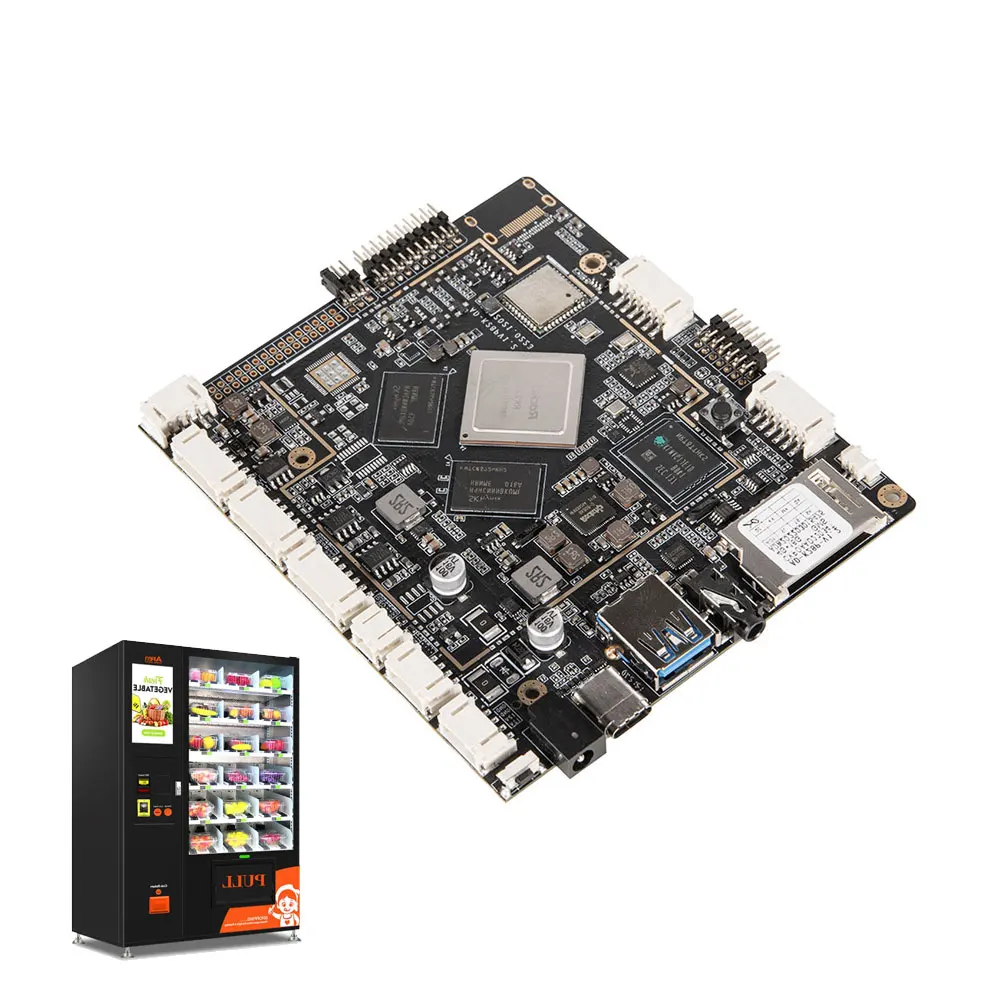 RK3399 Android Embedded System Motherboard for Digital Signage Security Applications
