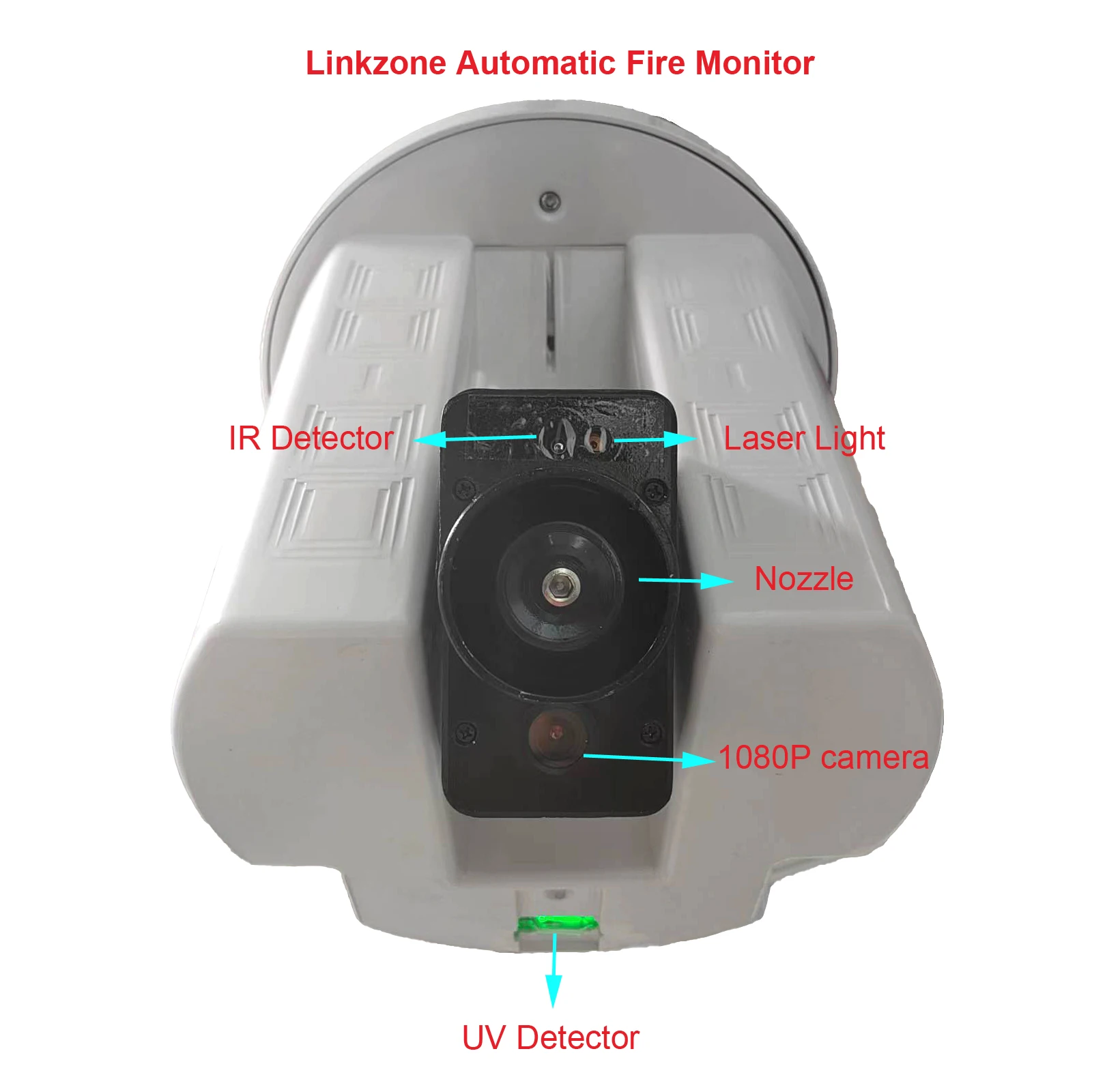 Linkzone automatic tracking and positioning jet water cannon for fire fighting