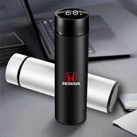 Intelligent Cup 500ml Thermos Bottle Smart Cup With Temperature Display 304 Stainless Steel For Honda Fit Civic Jazz CITY Accord