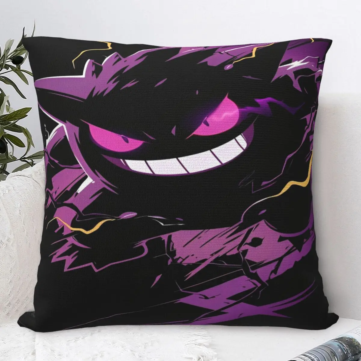 

Наволочки Пикачу, аксессуары, чехол для подушки с принтом, наволочка, украшения для стула, молния, несколько размеров