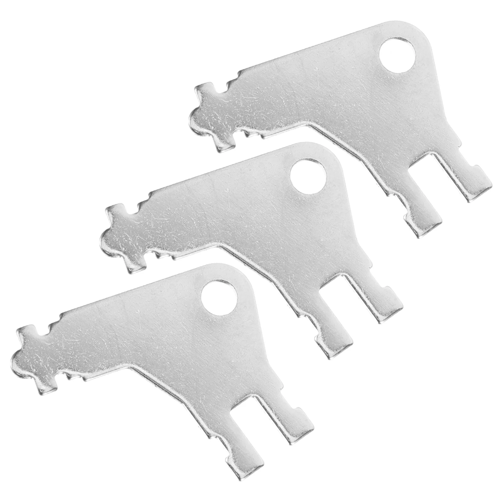 

3 Pcs Toilet Paper Dispenser Commercial Towel Keys Handwashing Fluid Universal Iron