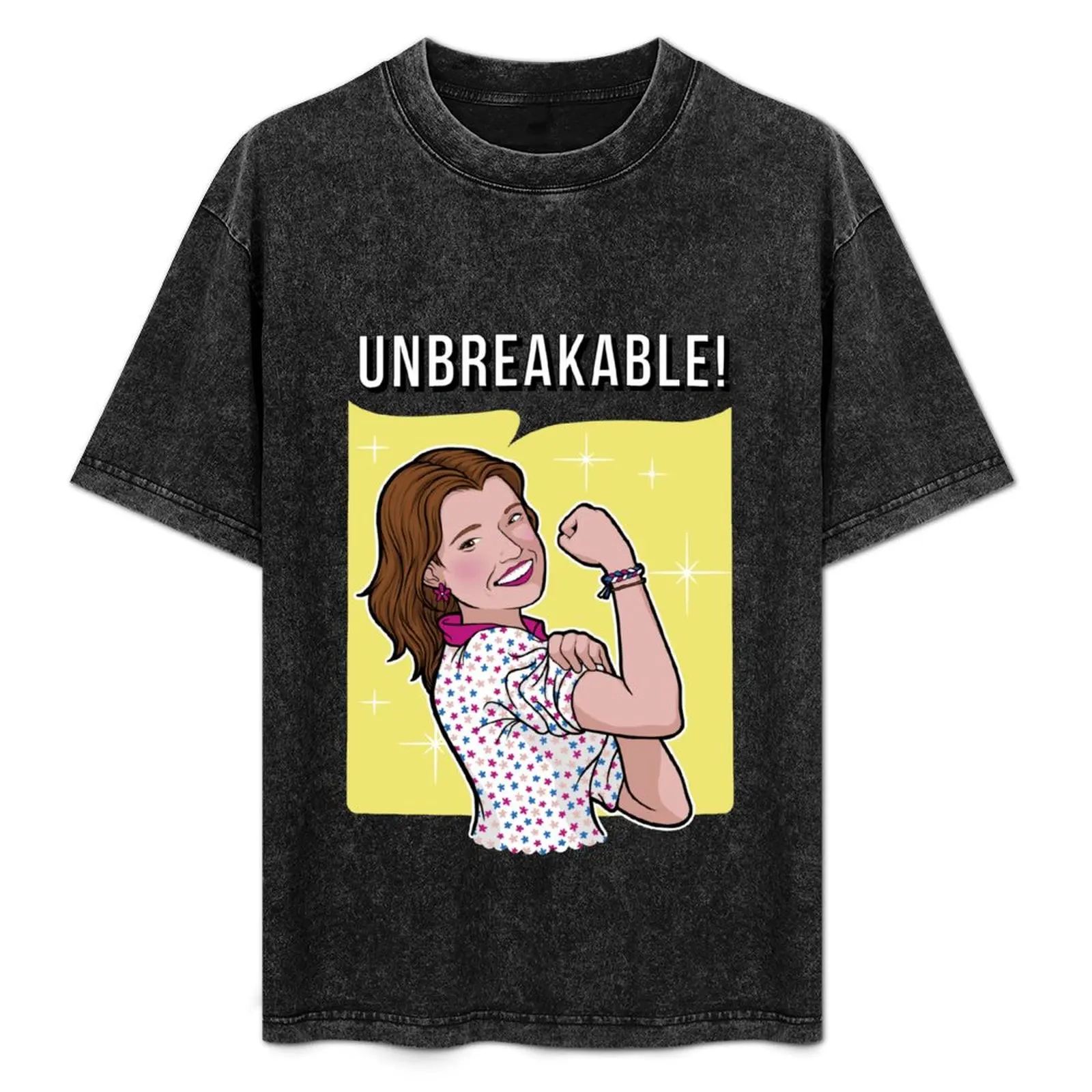 

Unbreakable! T-Shirt Casual Basic Street Style T-Shirt