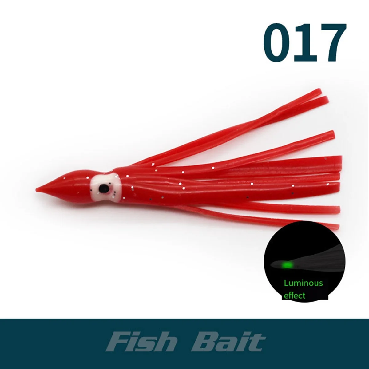 

Portable Luminous Octopus Soft Bait PVC Octopus Bait Fake Fish Bait 017
